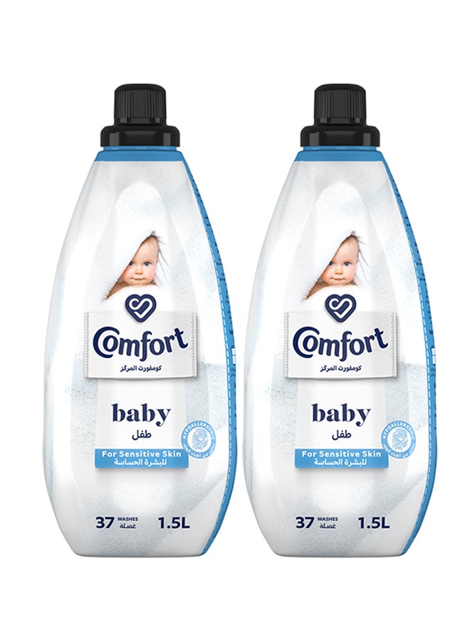 كمفورت منعم أقمشة مركز للبشرة الحساسة للأطفال والعائلة بأكملها عبوة من قطعتين - Image 1