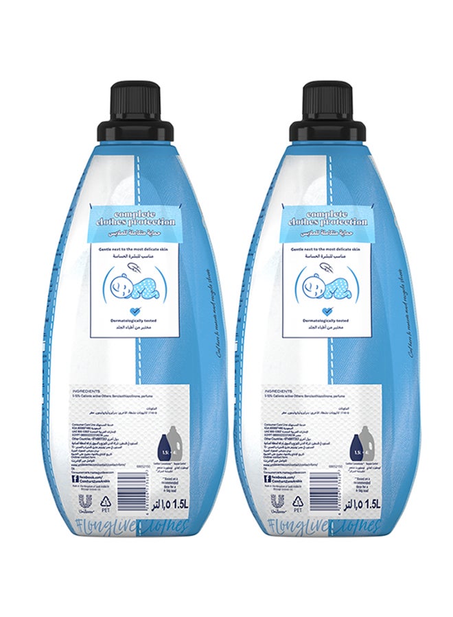 كمفورت منعم أقمشة مركز للبشرة الحساسة للأطفال والعائلة بأكملها عبوة من قطعتين - Image 2