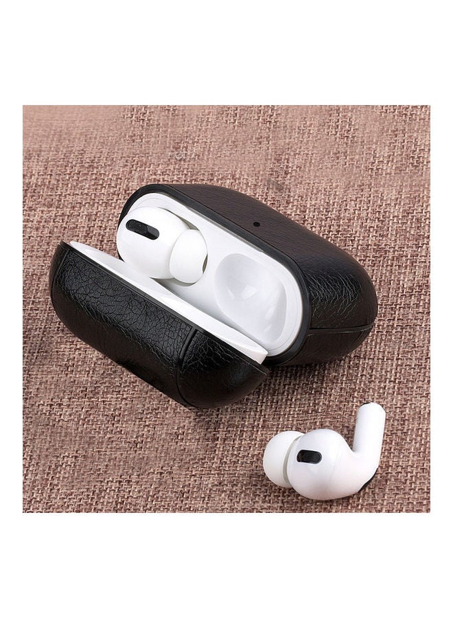MARGOUN Leather Case For Apple AirPods 3 Black - Image 5