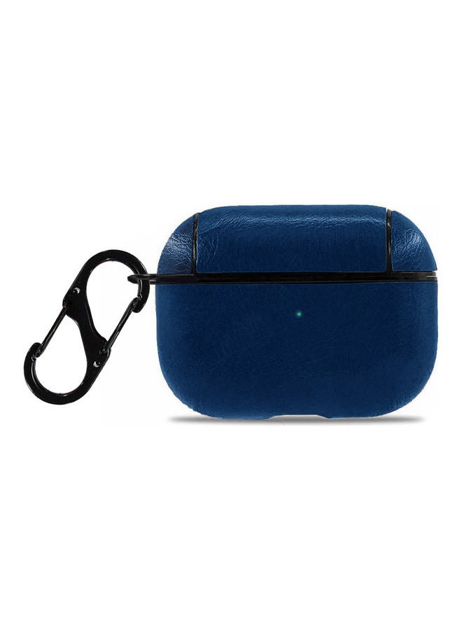 MARGOUN - Leather Case For Apple AirPods 3 Blue - Image 1