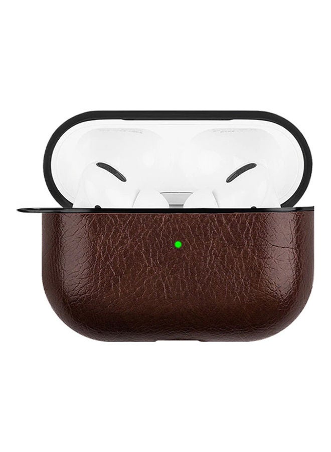 MARGOUN - Leather Case For Apple AirPods 3 Dark Brown - Image 1