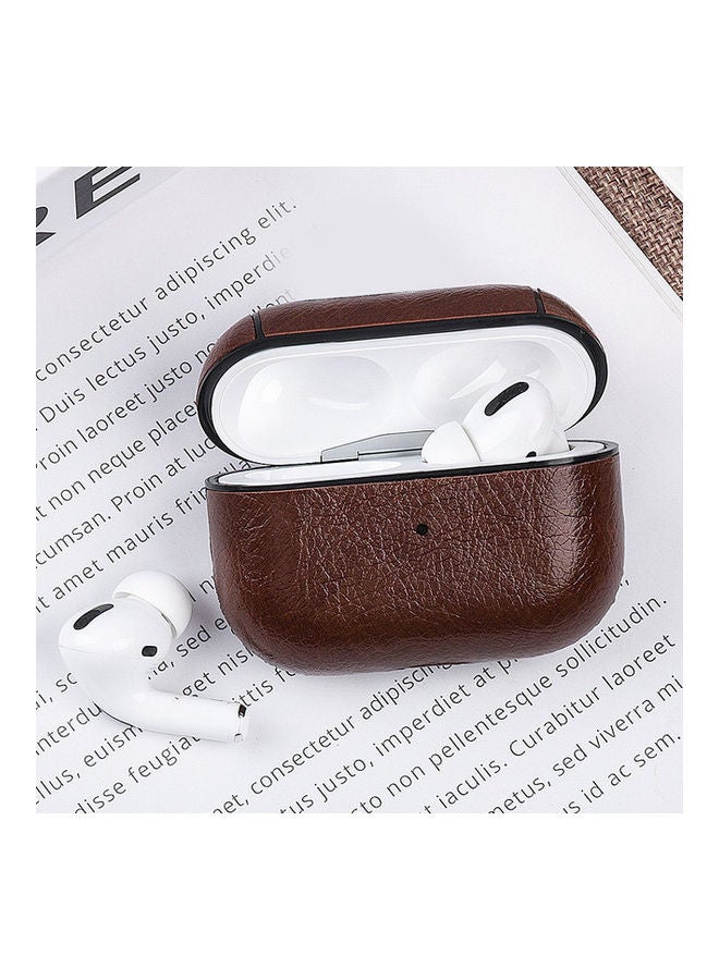 MARGOUN - Leather Case For Apple AirPods 3 Dark Brown - Image 1