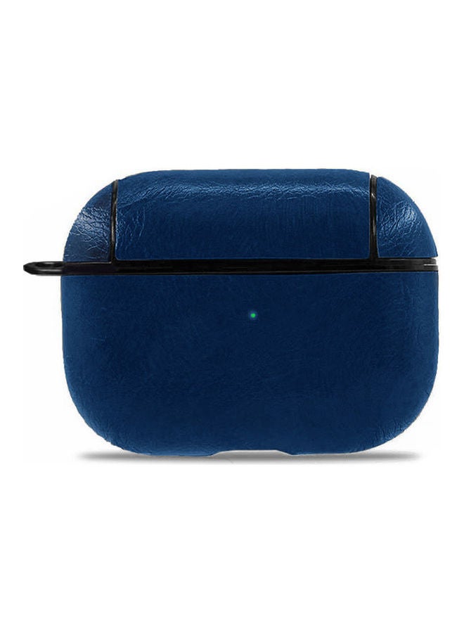 MARGOUN - Leather Case For Apple AirPods 3 Blue - Image 1