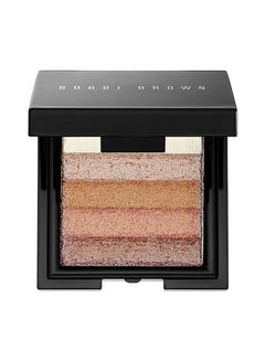 5-Color Shimmer Brick Compact Highlighter Multicolour