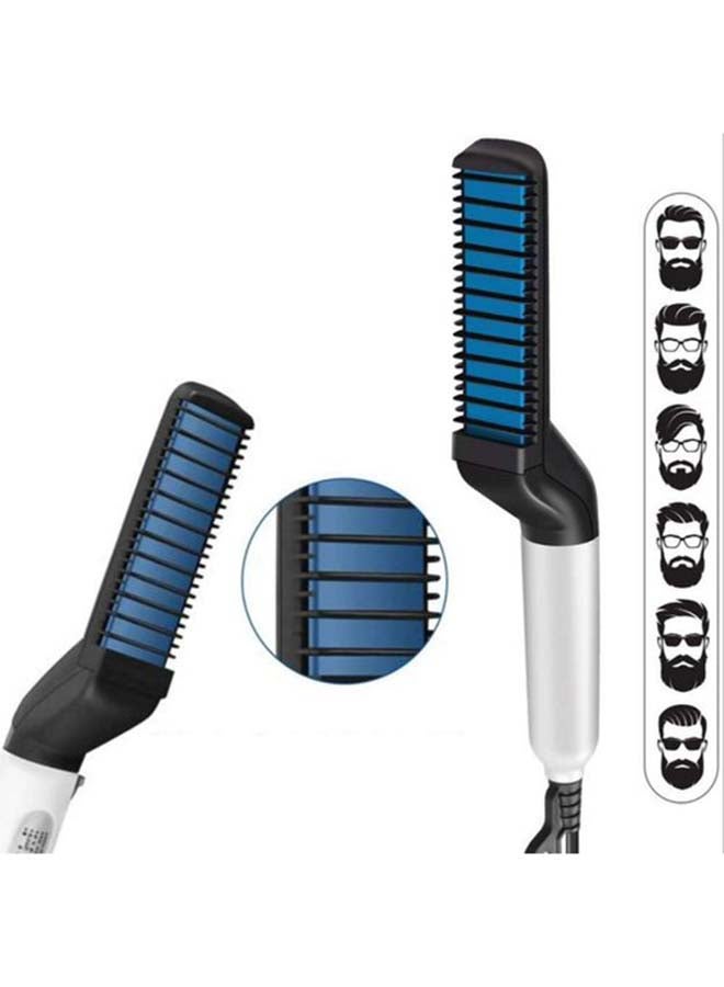 bof Electric Beard Straightener White/Black/Blue - Image 2