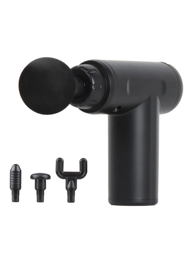 مسدس تدليك صغير محمول باليد مزود بأربعة رؤوس تدليك - Image 1