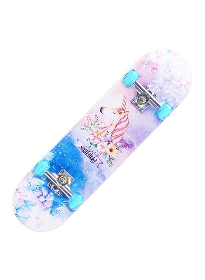 كول بيبي لوح تزلج احترافي للأطفال والكبار بتصميم قلاب مزدوج بأربع عجلات 80x20x10سم - Image 3