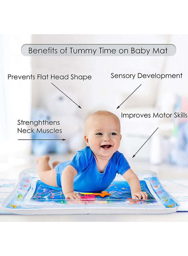 Generic - Inflatable Tummy Time Premium Baby Inflatable Activity Center Water Mat For Kids - Image 1