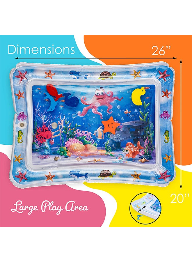 Generic - Inflatable Tummy Time Premium Baby Inflatable Activity Center Water Mat For Kids - Image 1