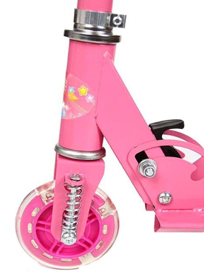 Sharpdo 3-Wheel Foldable Scooter Lightweight And Easy To Carry Anywhere For Kids Pink 74x110x17cm - Image 3