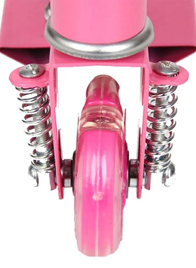 Sharpdo 3-Wheel Foldable Scooter Lightweight And Easy To Carry Anywhere For Kids Pink 74x110x17cm - Image 4