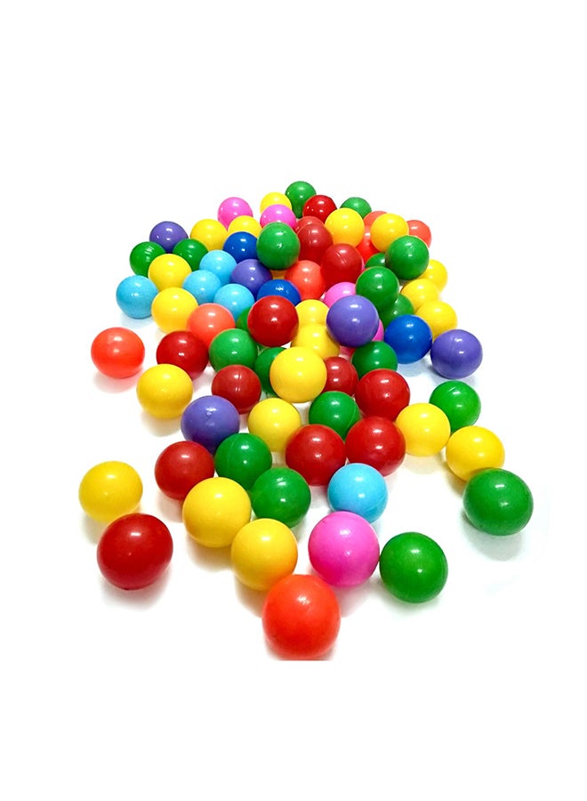 Generic - 50-Piece Colorful Soft Plastic Ocean Fun Ball Tent Swim Pit Toy Game Set - Image 1