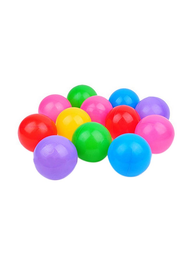 Generic - 50-Piece Colorful Soft Plastic Ocean Fun Ball Tent Swim Pit Toy Game Set 7x7x7cm - Image 1