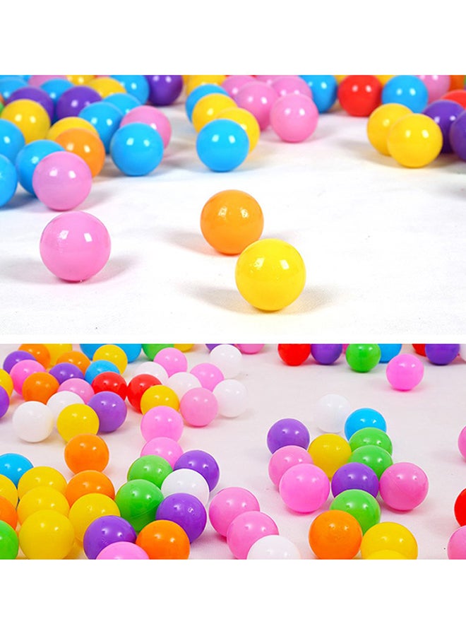 Generic - 50-Piece Colorful Soft Plastic Ocean Fun Ball Tent Swim Pit Toy Game Set 7x7x7cm - Image 1