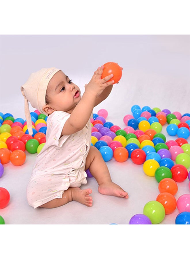 Generic - 50-Piece Colorful Soft Plastic Ocean Fun Ball Tent Swim Pit Toy Game Set 7x7x7cm - Image 1