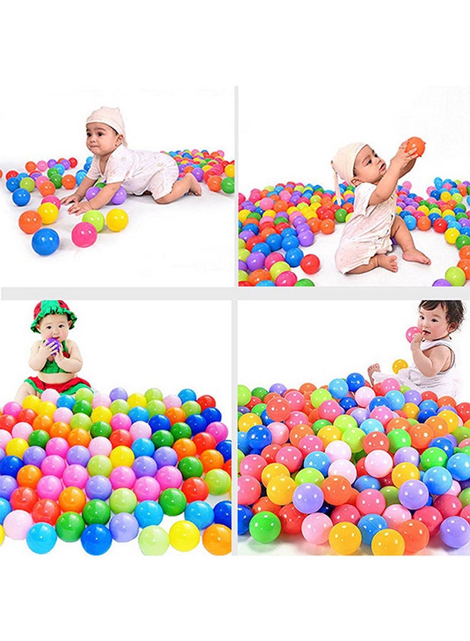 Generic - 50-Piece Colorful Soft Plastic Ocean Fun Ball Tent Swim Pit Toy Game Set 7x7x7cm - Image 1