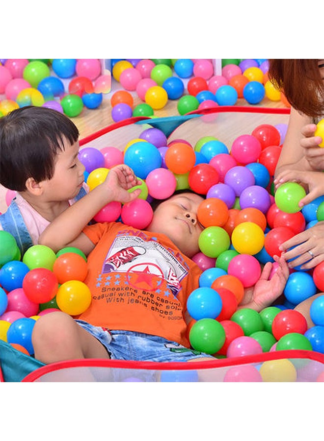 Generic - 50-Piece Colorful Soft Plastic Ocean Fun Ball Tent Swim Pit Toy Game Set 7x7x7cm - Image 1