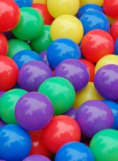 Generic 50-Piece Colorful Soft Plastic Ocean Fun Ball Tent Swim Pit Toy Game Set  - Image 2