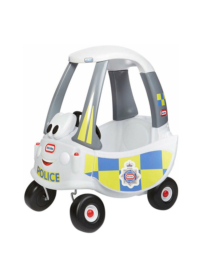 little tikes Police Response Cozy Coupe Comfortable Authentic Durable Made Up With Premium Quality 73x38x43cm - Image 3