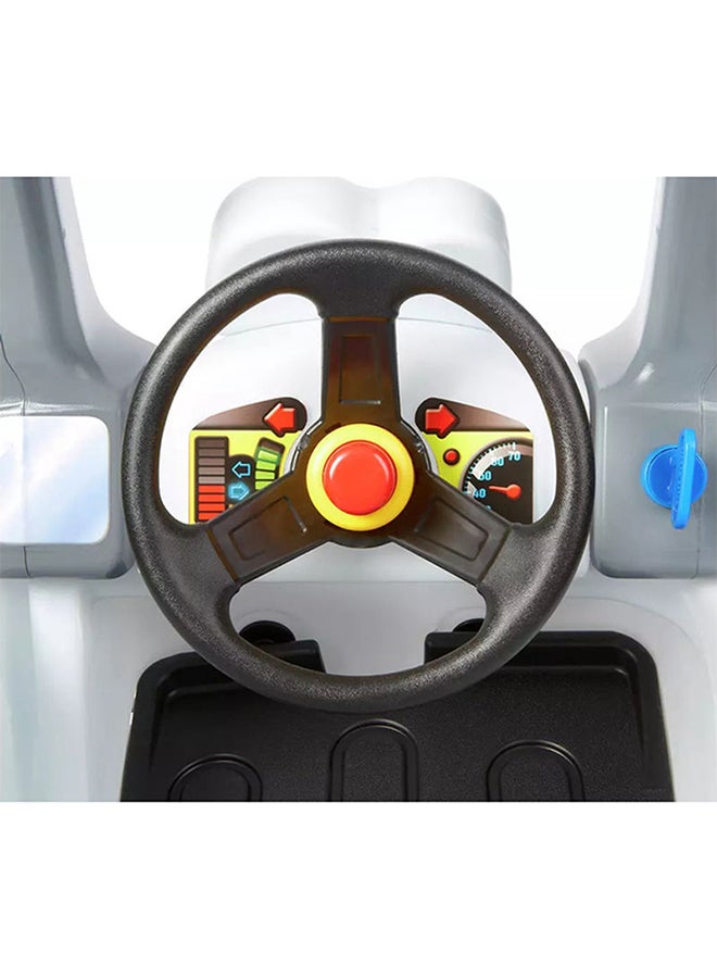 little tikes Police Response Cozy Coupe Comfortable Authentic Durable Made Up With Premium Quality 73x38x43cm - Image 5