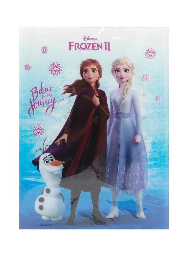 Disney A4 20-Pocket Frozen II Display Book Multicolour - Image 1