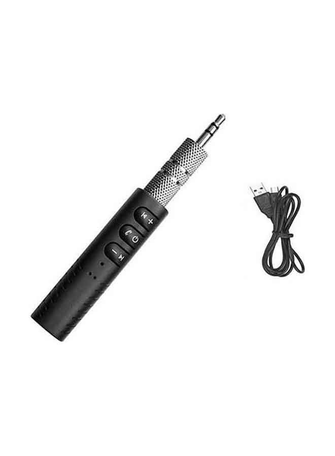 GO-DES Bluetooth AUX Audio Receiver Black - Image 1