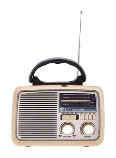 Bluetooth Portable Radio 32216B Brown/Gold/Black - v1636566080/N31046371A_1