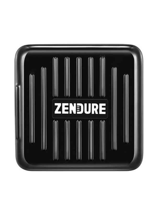 ZENDURE - SuperPort 20W Wall Charger with US+UK Plug Black - Image 1