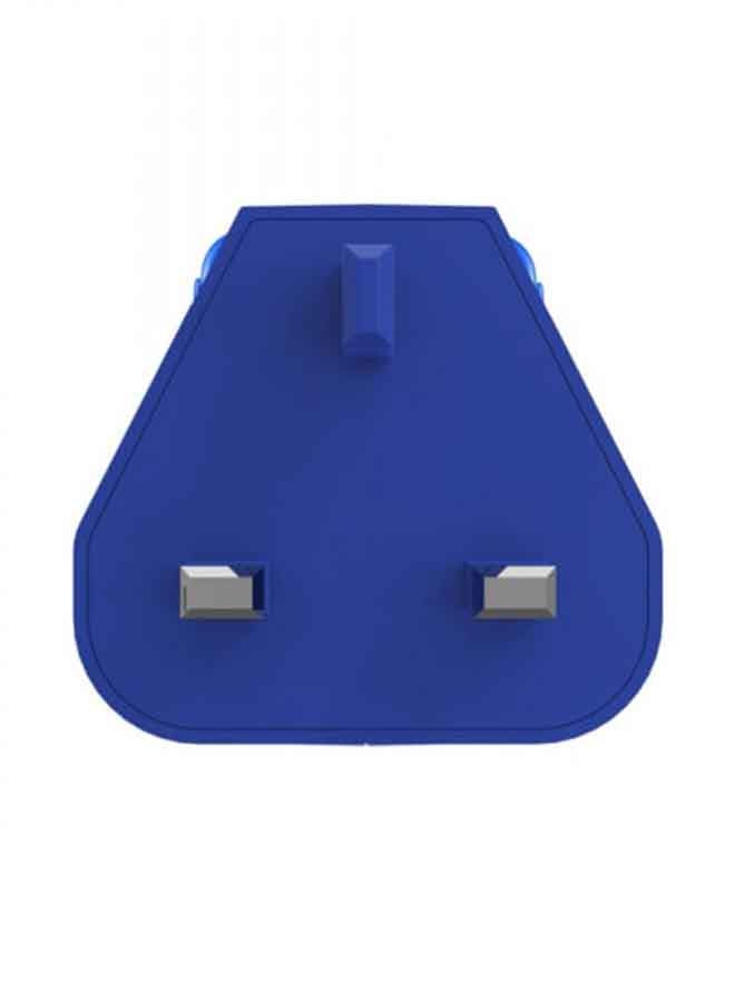 ZENDURE - SuperPort 20W Wall Charger with US+UK Plug blue - Image 1