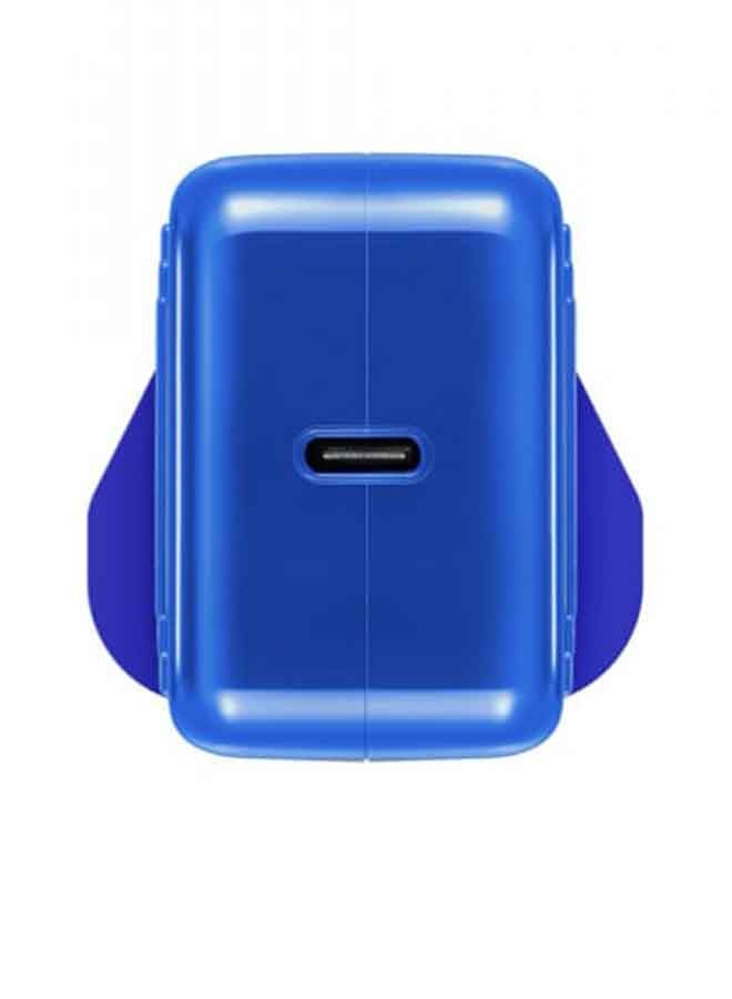 ZENDURE - SuperPort 20W Wall Charger with US+UK Plug blue - Image 1