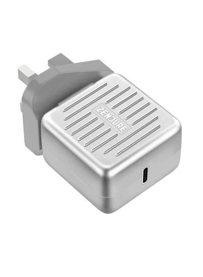 زينديور شاحن جداري سوبر بورت 20 وات مع قابس أمريكي + بريطاني - Image 3