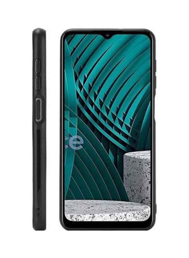 Covernex Protective Back Cover For Samsung Galaxy A12/M12 Stappers On  Cloth Pattern Stappers On Black Cloth Pattern  - Image 2