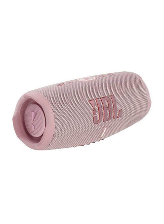 Charge 5 Portable Speaker - Built In Powerbank - Powerful Pro Sound - Dual Bass - 20H Battery - Ip67 Waterproof Pink - v1636566108/N48455249A_1