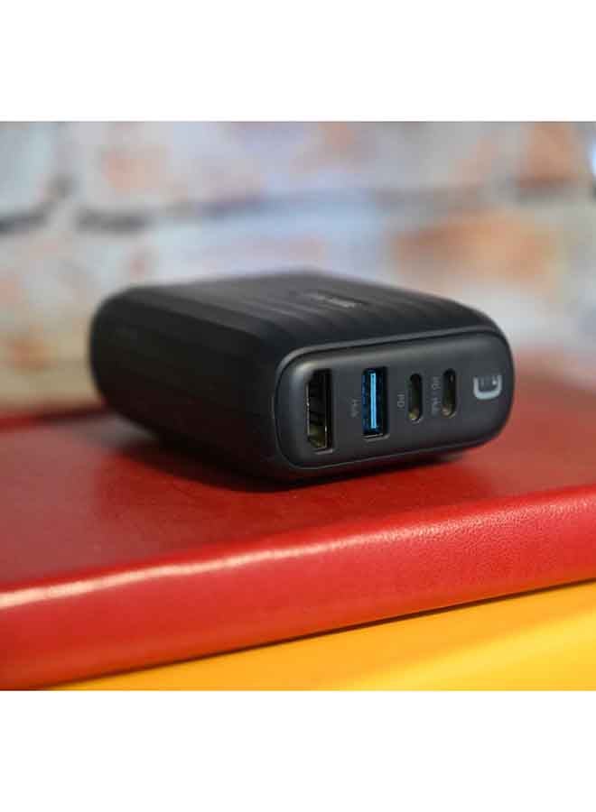زينديور محول سوبر هاب تيار متردد بعدد 4 مخارج [2PD/1USB/1HDMI] أسود - Image 4