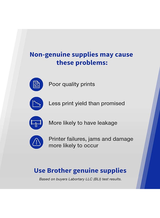 brother Genuine TN-273Y Standard Yield Ink Printer Toner Cartridge Yellow - Image 3