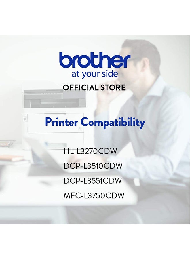 brother Genuine TN-273Y Standard Yield Ink Printer Toner Cartridge Yellow - Image 4