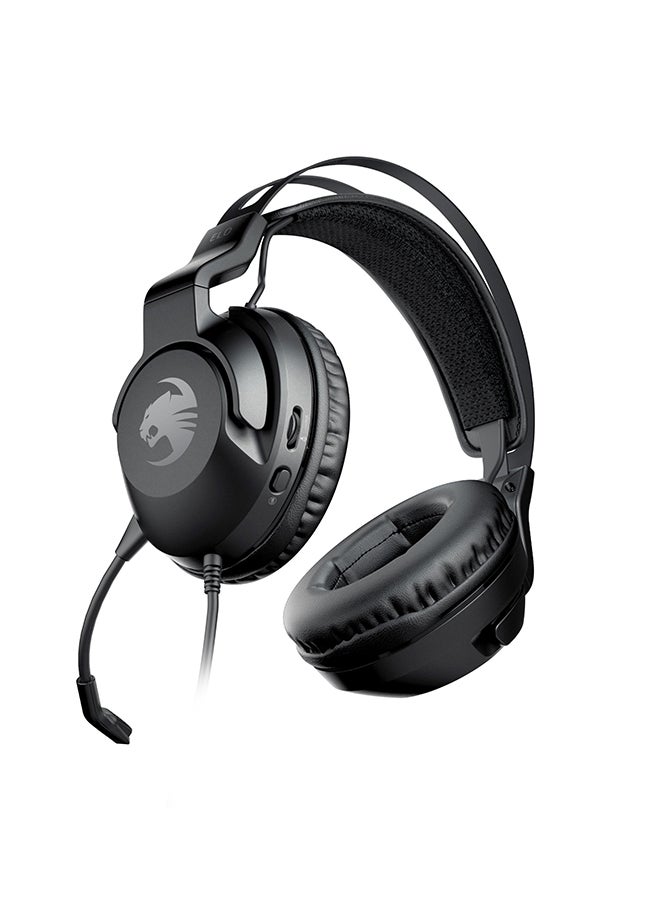 روكات - سماعة رأس رولو X ستيريو سلكية للألعاب متعددة المنصات بلون أسود طراز Roccat Roc-14-120-02 - Image 1