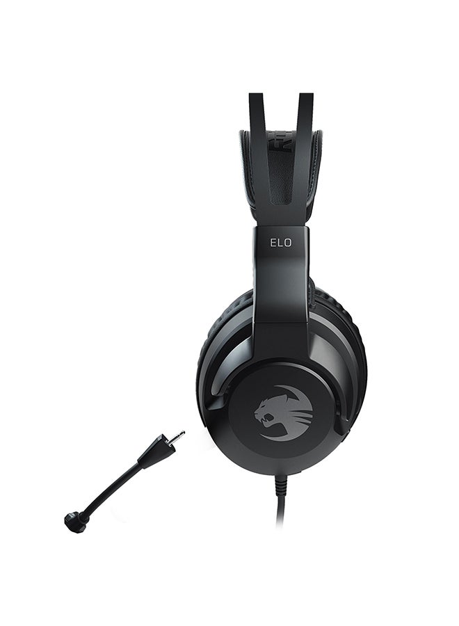 روكات - سماعة رأس رولو X ستيريو سلكية للألعاب متعددة المنصات بلون أسود طراز Roccat Roc-14-120-02 - Image 1