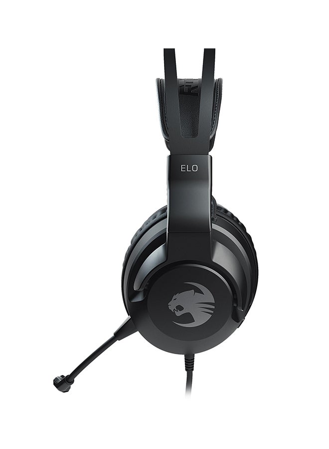روكات - سماعة رأس رولو X ستيريو سلكية للألعاب متعددة المنصات بلون أسود طراز Roccat Roc-14-120-02 - Image 1