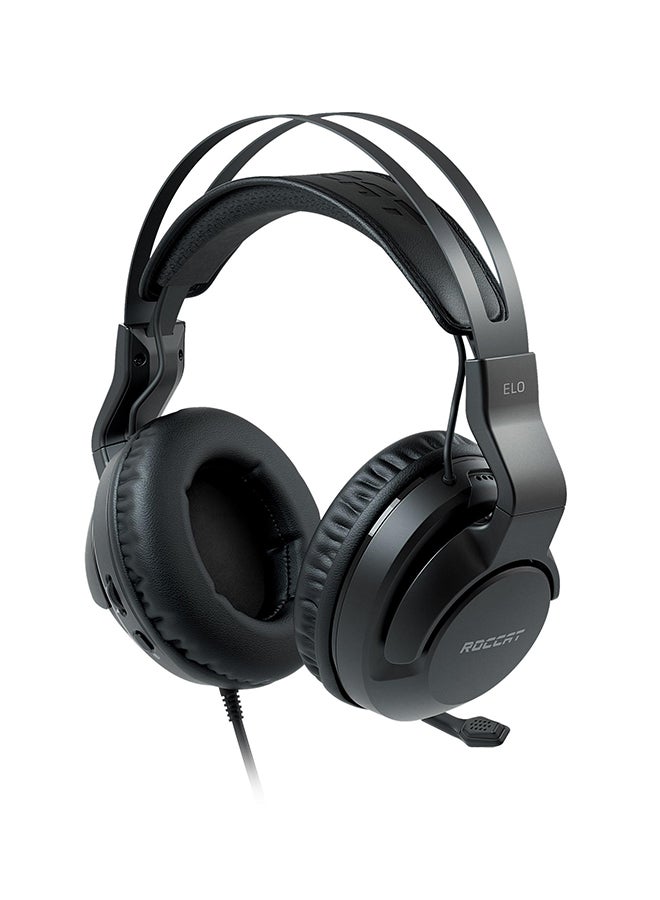 روكات - سماعة رأس رولو X ستيريو سلكية للألعاب متعددة المنصات بلون أسود طراز Roccat Roc-14-120-02 - Image 1