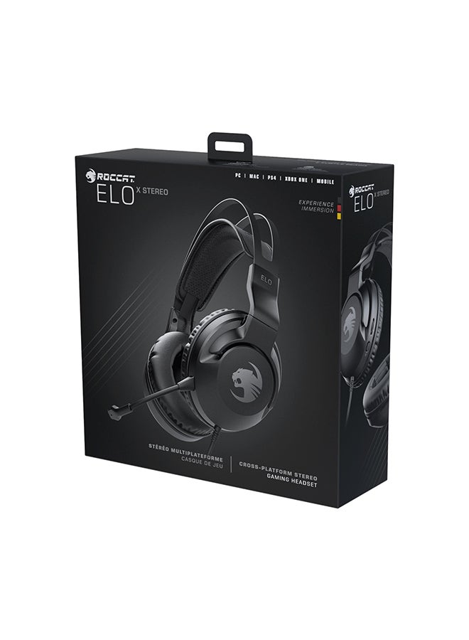روكات - سماعة رأس رولو X ستيريو سلكية للألعاب متعددة المنصات بلون أسود طراز Roccat Roc-14-120-02 - Image 1
