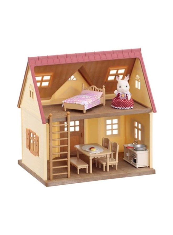 Sylvanian Families Cosy Cottage Starter Home Playset With 10 Pieces Includes House Furniture And Figures - Image 2