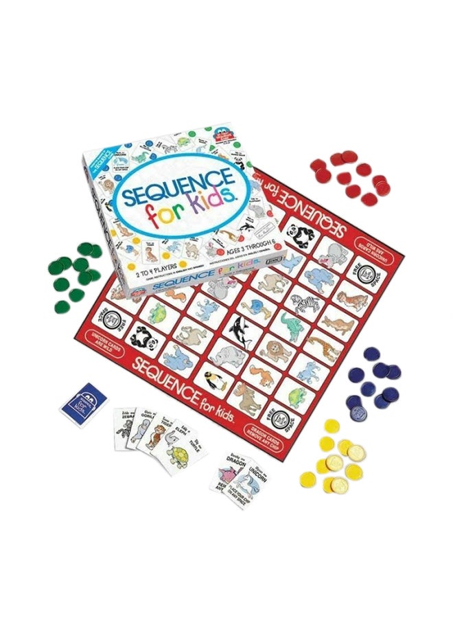 Jax Sequence Fun And Easy Foldable Board Card Game Suitable For 2-4 Players  - Image 1