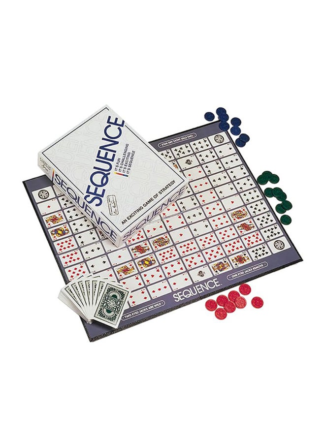 Generic Family Game Sequence Strategy Foldable Board Card Game Suitable For 2-12 Players  - Image 1