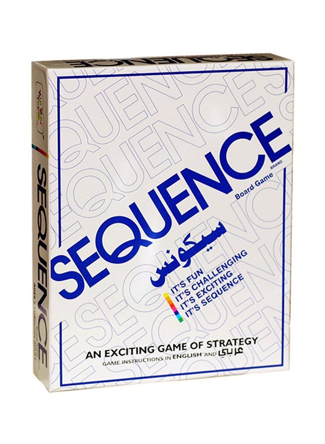 Generic Family Game Sequence Strategy Foldable Board Card Game Suitable For 2-12 Players  - Image 2