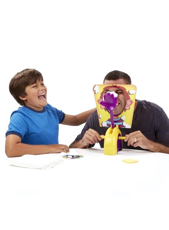 HASBRO - GAMING - Pie Face Action Reflex Party Interesting Fun Play Game Toys For Kids Multicolour 8.08x26.7x26.7cm - Image 1