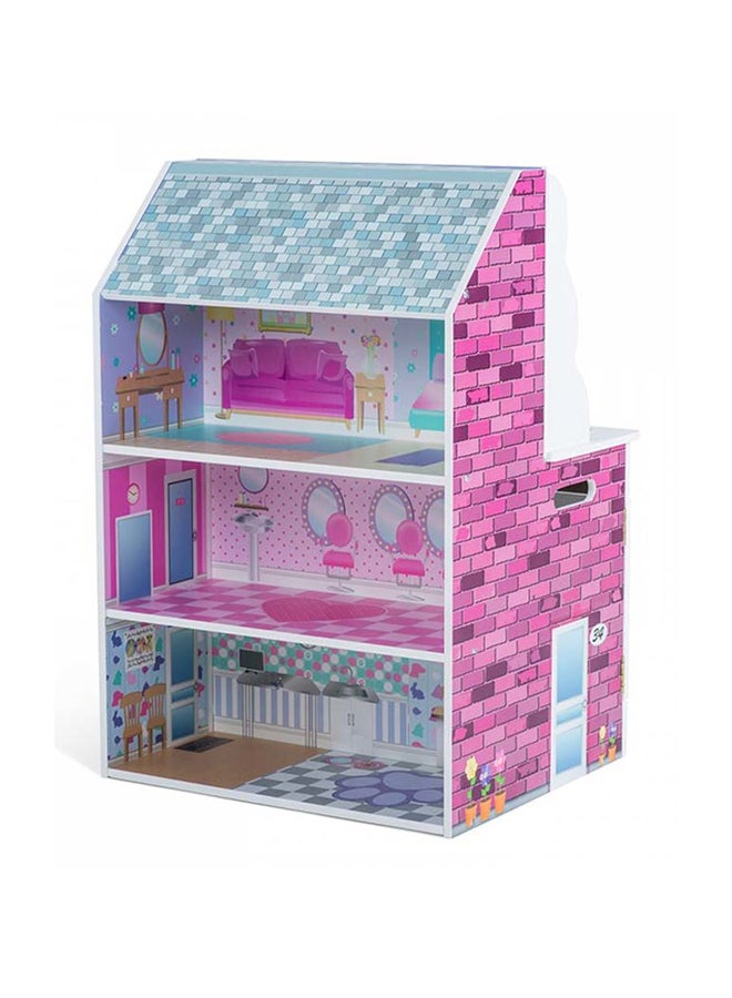 2 In 1 Wooden Doll House And Kitchen - v1636612504/N12926456A_3