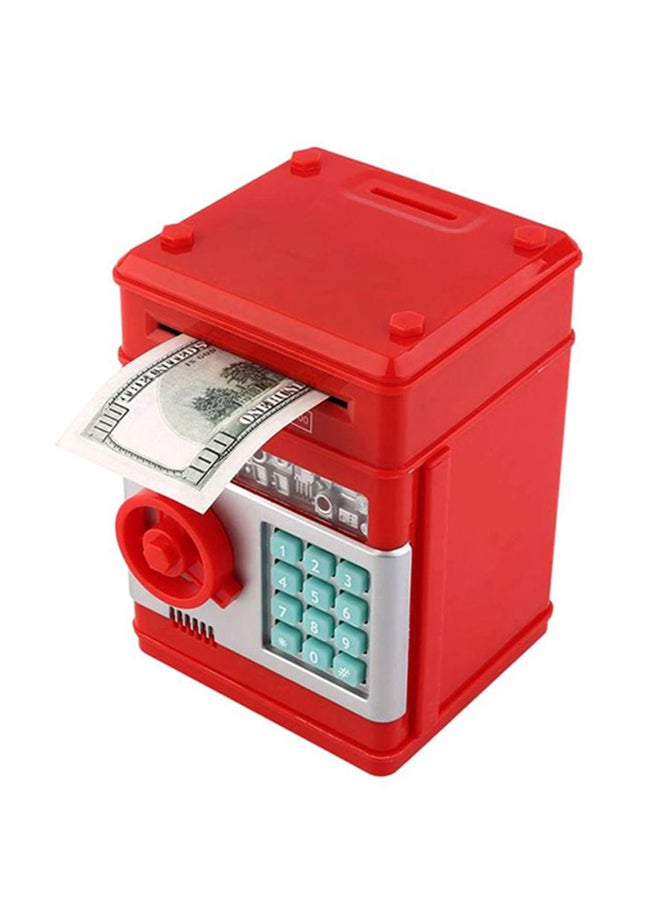 OUTAD - Electronic Money Saving Box With Password Protected Unique Detailed Design 20.5x15x14.5cm - Image 1