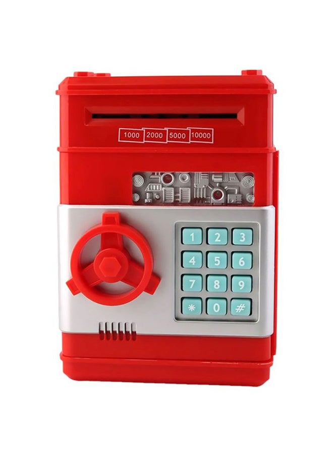 Electronic Money Saving Box With Password Protected Unique Detailed Design 20.5x15x14.5cm - v1636612508/N13262866A_1