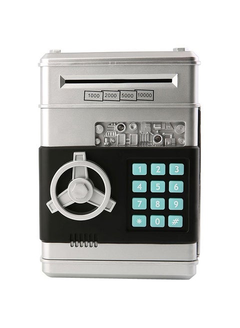 Electronic Money Saving Box With Password Unique Detailed Design Durable Sturdy